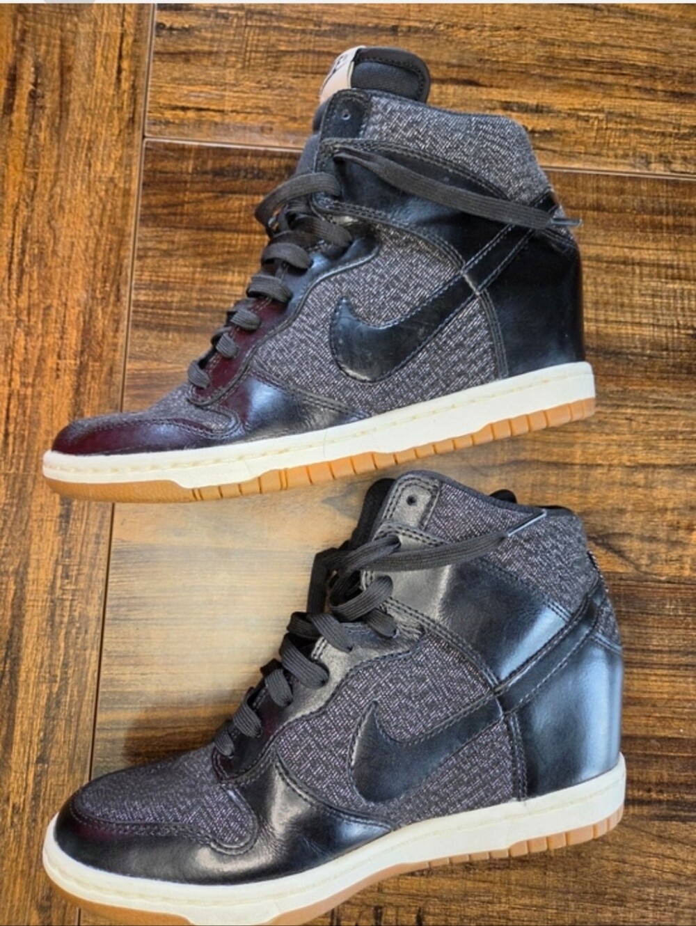 Nike Dunk Ski Hi Hidden Wedge Sneakers